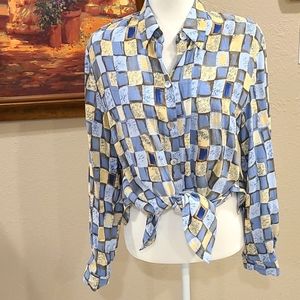 Vintage Casual long sleeve size Large